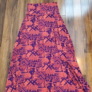 LuLaRoe maxi skirt size Medium - NWT